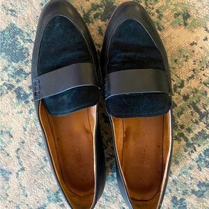 Madewell Suede/Leather Loafers